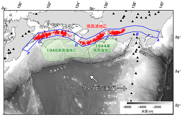 プレート境界からの 水漏れ が深部低周波地震を抑制 西南日本の高精度地震波解析で明らかになったこと Academist Journal